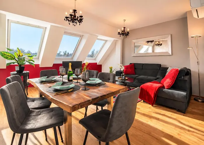 Two Bedroom Rooftop For 6 Near Center & Metro U2 * Vienna